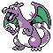 Charizard Shiny en Pokémon Cristal.