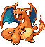 Charizard en Pokémon Esmeralda.