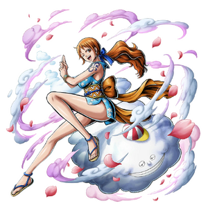 Outfit de Nami en Wano en Bounty Rush.