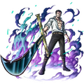 Atuendo casual de Mihawk en Bounty Rush.