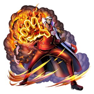 Akainu en Bounty Rush.