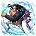 Kuma y Bonney en Bounty Rush.