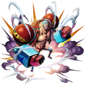 Outfit de Franky Post-Timeskip en Bounty Rush.