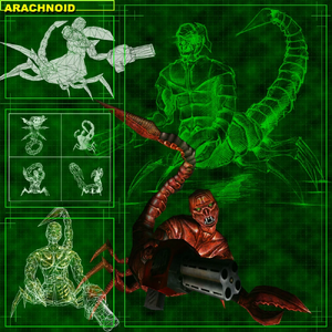 Arte conceptual del Aracnoide.