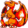 Charizard en Pokémon Amarillo.