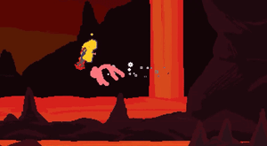 Yharim usando Sullied Fall