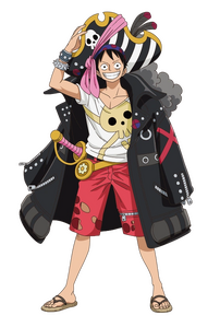 Luffy en Film Red.
