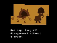 Desaparición de Monstruos y Humanos por Photoshop Flowey