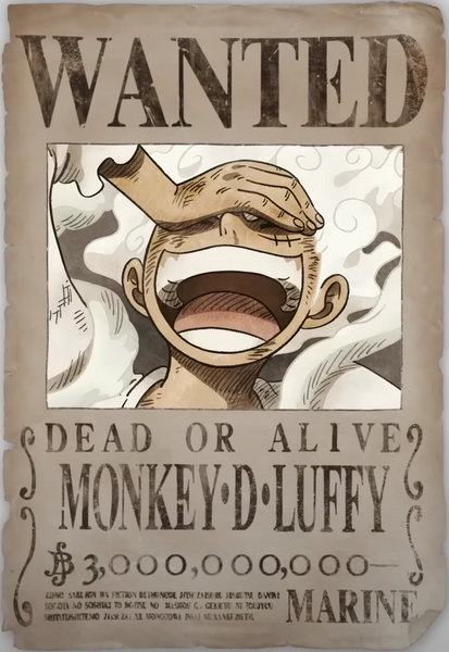 Archivo:Wano Luffy Wanted.png