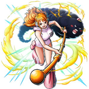 Outfit de Nami en Egghead en Bounty Rush.