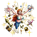 Outfit de Nami en Isla Gyojin en Bounty Rush.