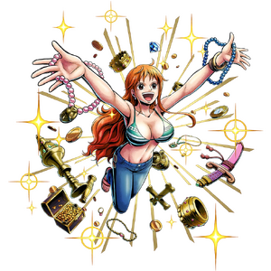 Outfit de Nami en Isla Gyojin en Bounty Rush.