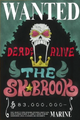Cartel de Se Busca de Brook tras el timeskip.