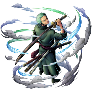 Outfit de Zoro en Isla Gyojin en Bounty Rush.