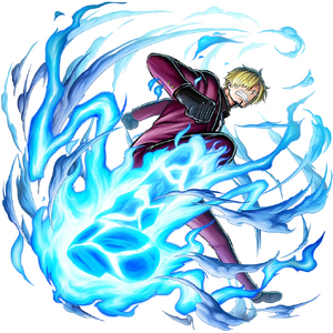 Outfit de Sanji en Onigashima en Bounty Rush.