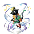 Outfit de Brook en Isla Gyojin en Bounty Rush.