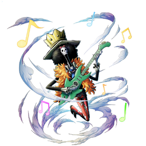 Outfit de Brook en Isla Gyojin en Bounty Rush.