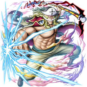 Outfit de Barbablanca Prime en Bounty Rush.