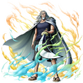 Outfit Post-Timeskip de Rayleigh en Bounty Rush.