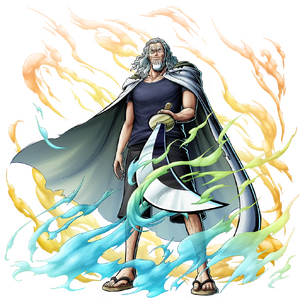 Outfit Post-Timeskip de Rayleigh en Bounty Rush.