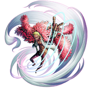 Doflamingo en Bounty Rush.