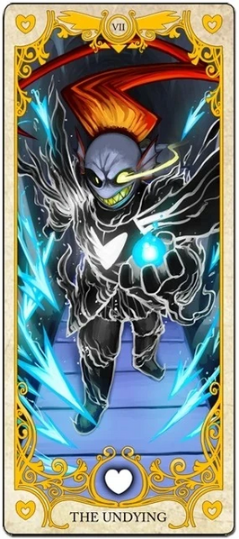 Archivo:Undyne the Undying Tarot.jpg