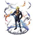 Outfit de Sanji en Isla Gyojin en Bounty Rush.