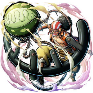 Outfit de Usopp en Dressrosa en Bounty Rush.