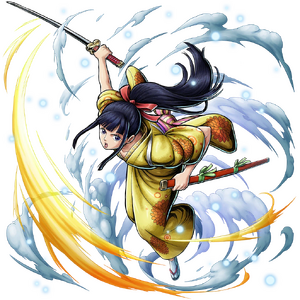 Kiku en Bounty Rush.