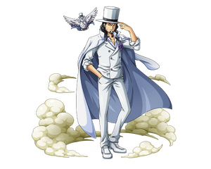 Outfit Post-Timeskip de Lucci en Treasure Cruise.