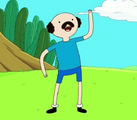 Finn en su segunda personalidad "Davey"