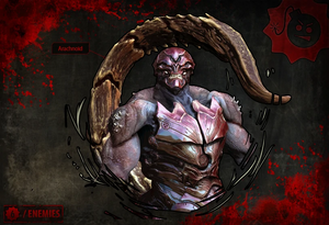 Arte conceptual de un Aracnoide adulto en Serious Sam 3: BFE.