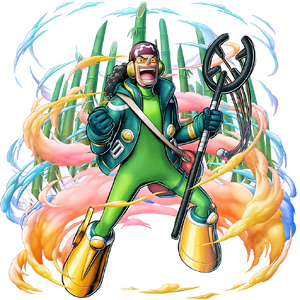 Outfit de Usopp en Egghead en Bounty Rush.