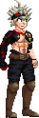 Sprite de Asta en DEATH BATTLE!