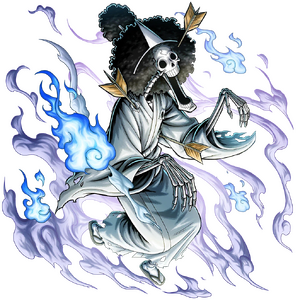 Outfit de Brook en Wano en Bounty Rush.
