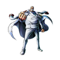 Garp en Bounty Rush.