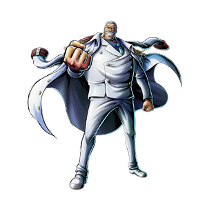 Garp en Bounty Rush.