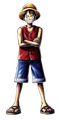 Outfit de Luffy en East Blue en Bounty Rush.