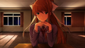 Monika frente al Jugador