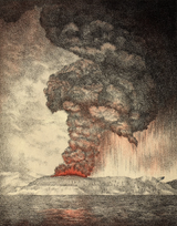 Erupción del Krakatoa