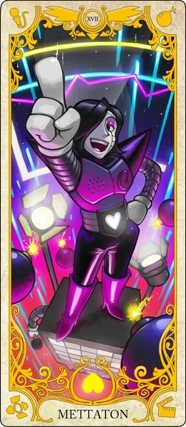 Archivo:Mettaton Tarot.jpg