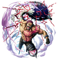 Katakuri desenmascarado en Bounty Rush.
