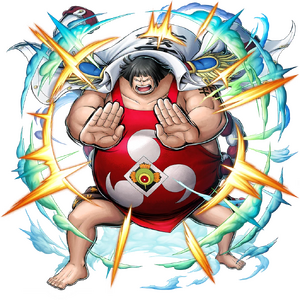 Outfit Post-Timeskip de Sentomaru en Bounty Rush.