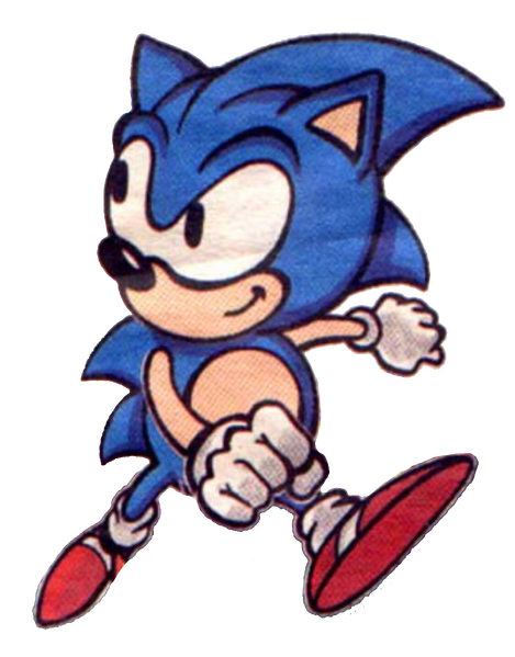 Archivo:Promotional Comic Sonic.png