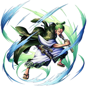 Outfit de Zoro en Wano en Bounty Rush.