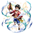 Luffy Post-Timeskip en Bounty Rush.
