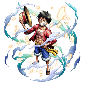 Luffy Post-Timeskip en Bounty Rush.
