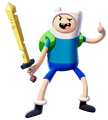 Aspecto de Finn en Multiversus