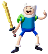 Aspecto de Finn en Multiversus
