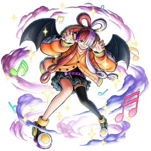 Outfit de Halloween de Uta.